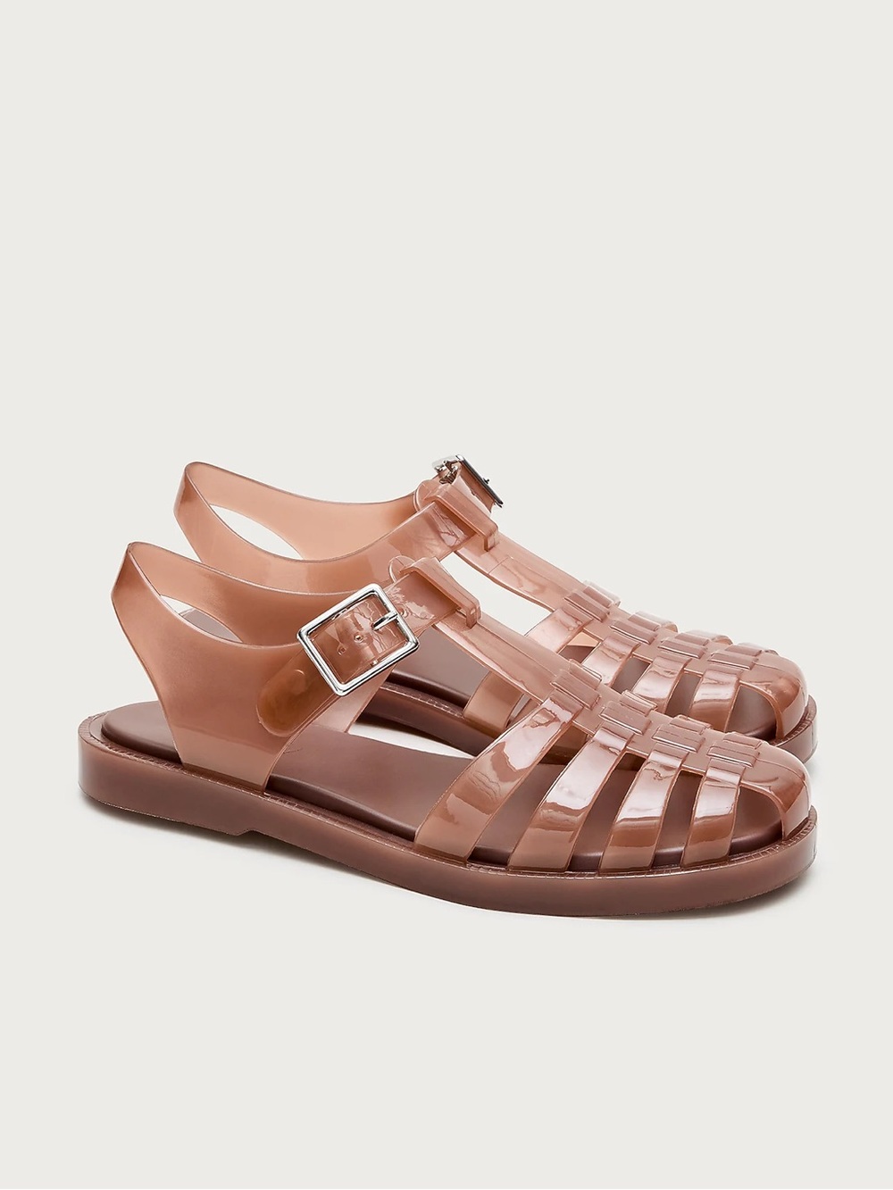 NWT J.Crew Fisherman Jelly Sandals Elmwood Size 9 Best Seller CJ833